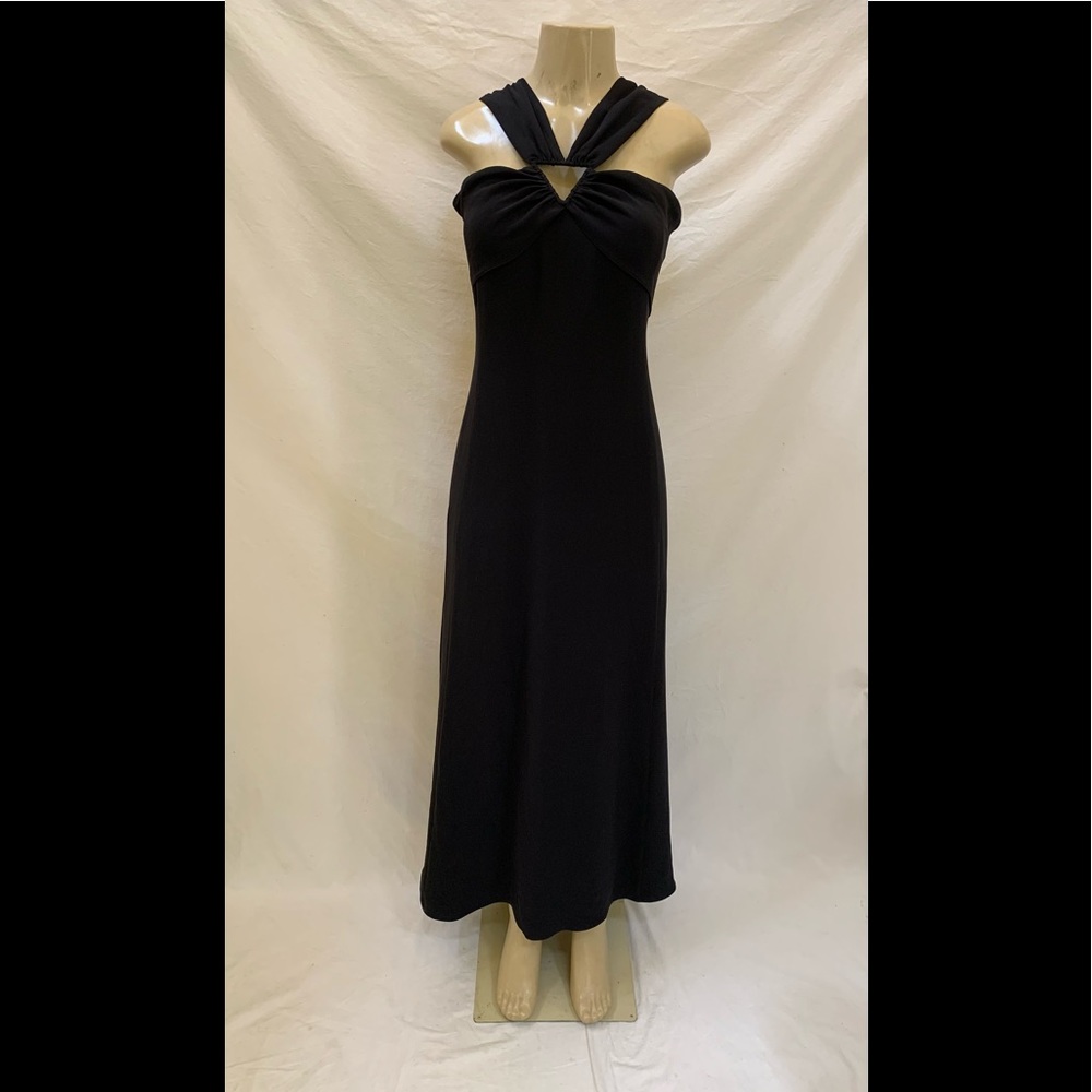 Armani Collezioni Collection Size 6 Black Sleeveless Maxi Dress